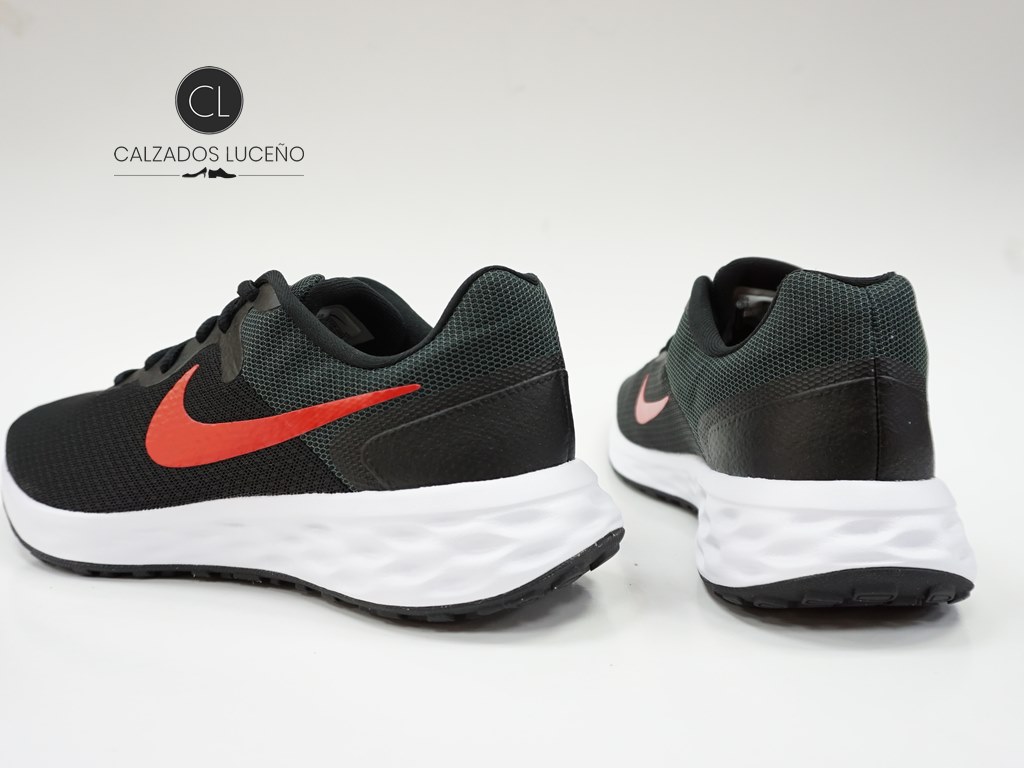 Nike Revolution 6 - Rojo - Zapatillas Running Hombre