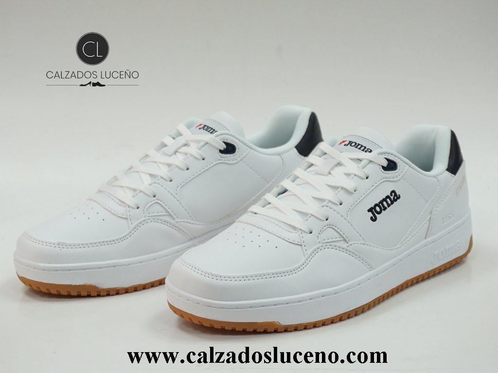 Comprar zapatillas blancas de deporte para chicos Joma en Madrid