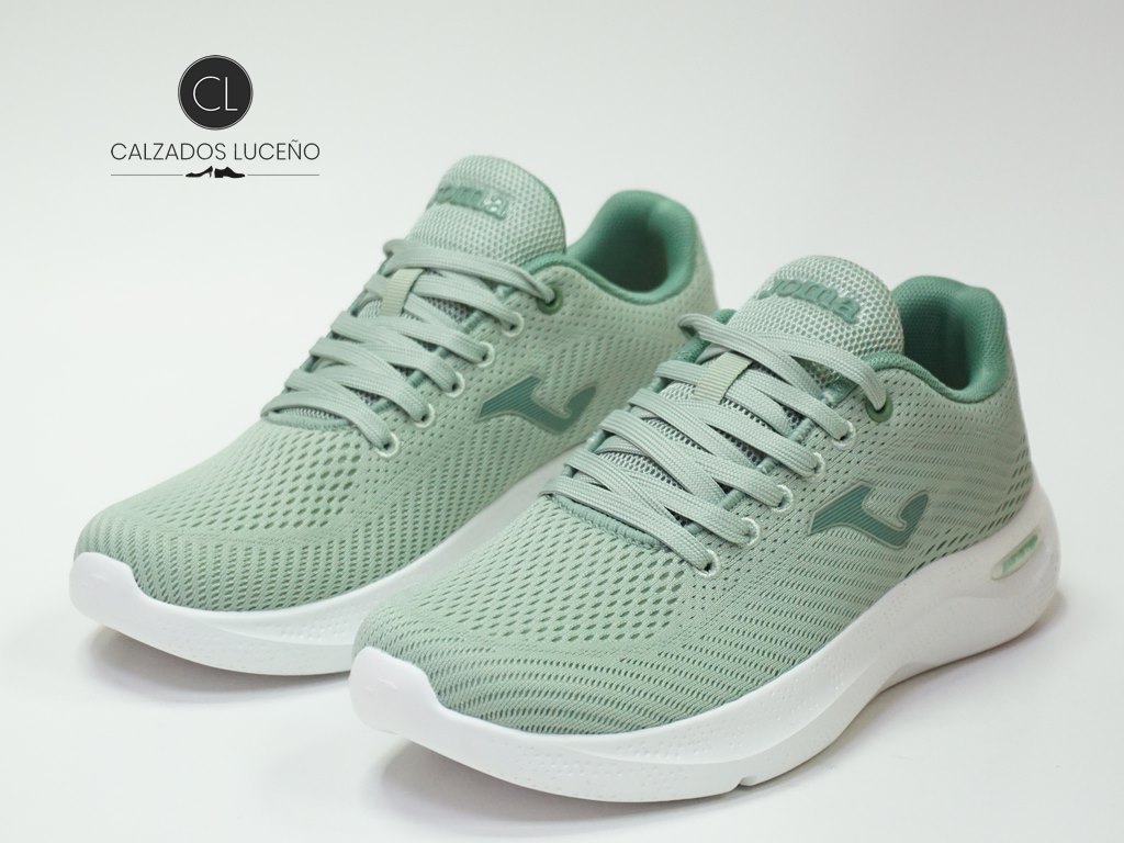 Joma Zapatilla Deoportiva Mujer Cordones Modelo CCORLS2625 Beige Nylon Con Plantilla Memory Foan