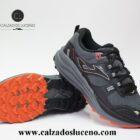 Joma Zapatilla Deportiva Hombre Treking Negra Modelo tkshos2648 Cordones Negra Gris Montaña