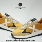 Deportivos hombre amarillos