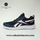 Reebok Deportiva Niño Azul Cordones Nylon Modelo Rush Runner 100237346 Con Plantilla Extraible y Suela Antideslizante Promocion Primavera. Envio Gratis