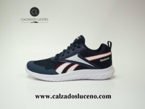 Reebok Deportiva Niño Azul Cordones Nylon Modelo Rush Runner 100237346 Con Plantilla Extraible y Suela Antideslizante Promocion Primavera. Envio Gratis