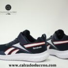 Reebok Deportiva Niño Azul Velcro Nylon Modelo Rush Runner 100237349 Con Plantilla Extraible y Suela Antideslizante Promocion Primavera.