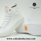 botas lona chica moda