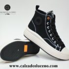 botas lona mujer cremallera