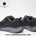 hayber Deportivo Hombre Ravion Cordones Negro Fabricadas En Textil Transpirable