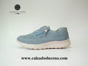 Relax4you Zapato Deportivo Mujer Piel